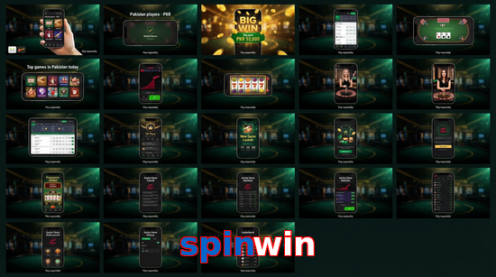 Main screen of Spinwin bet page for PK players